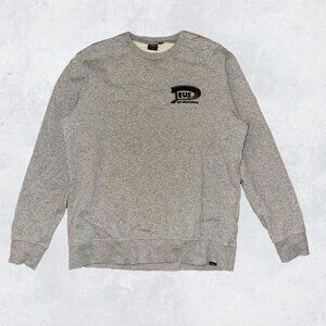 Deus Ex Machina Sweatshirt Crewneck Mens XL Custom Cycles gray crewneck